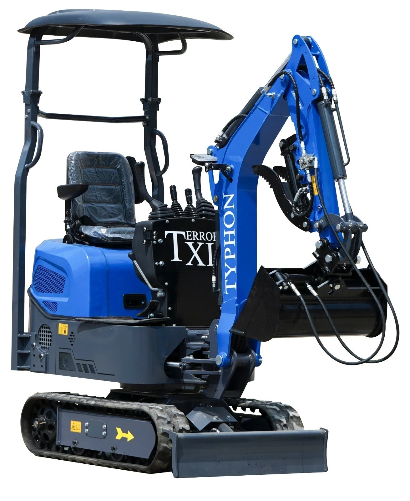 13 Attachments Bundle TERROR XI Mini Excavator Digger 13.5hp Gas B&S EPA Engine