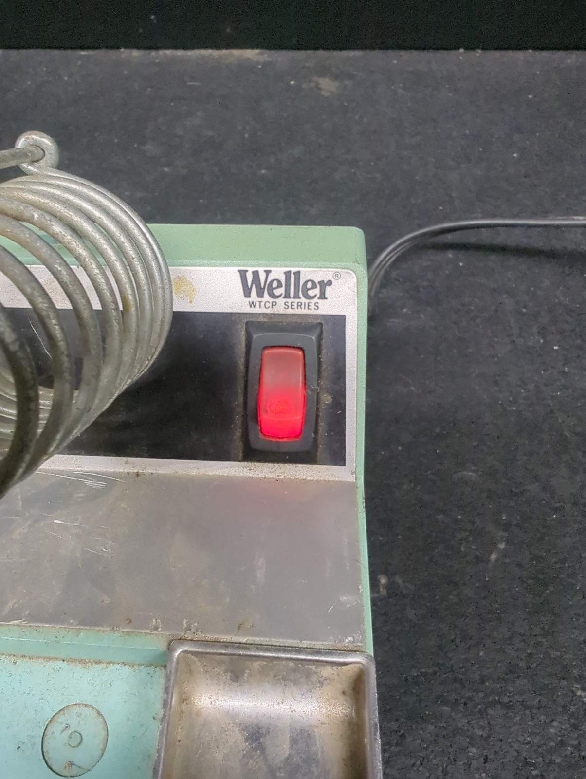 Weller TC202 Power Unit 60 Watt 120Vac Used Good missing TC201 soldering iron