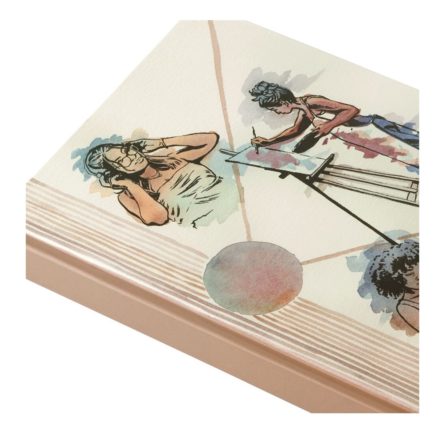 Caliber Artist Series Hard Cover Journal, Watercolor Artists (Lot of 2)