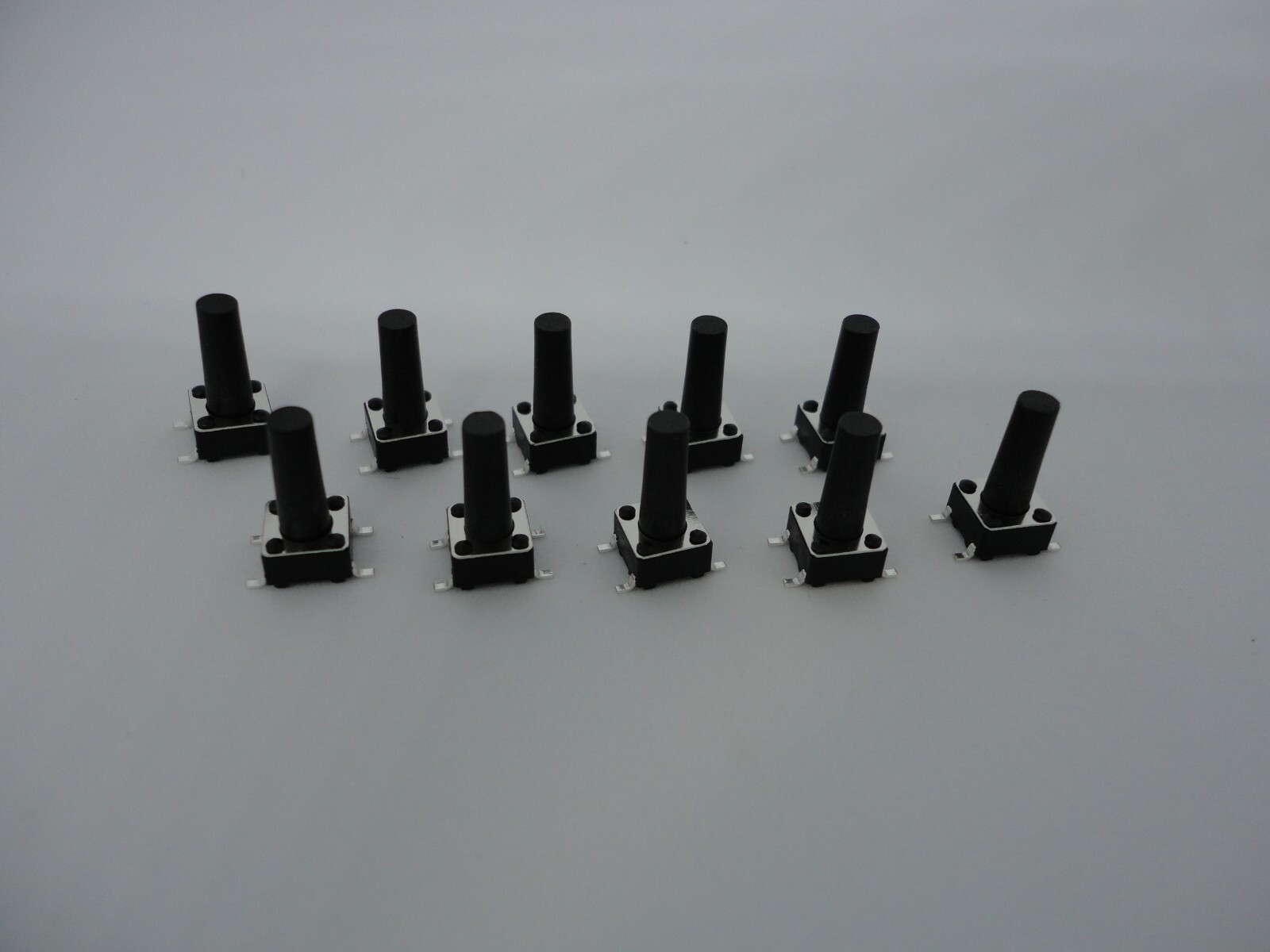 10 Pcs Pack Lot 6x6x13mm Momentary Push Micro Button Tactile Switch SMD 4 Pins