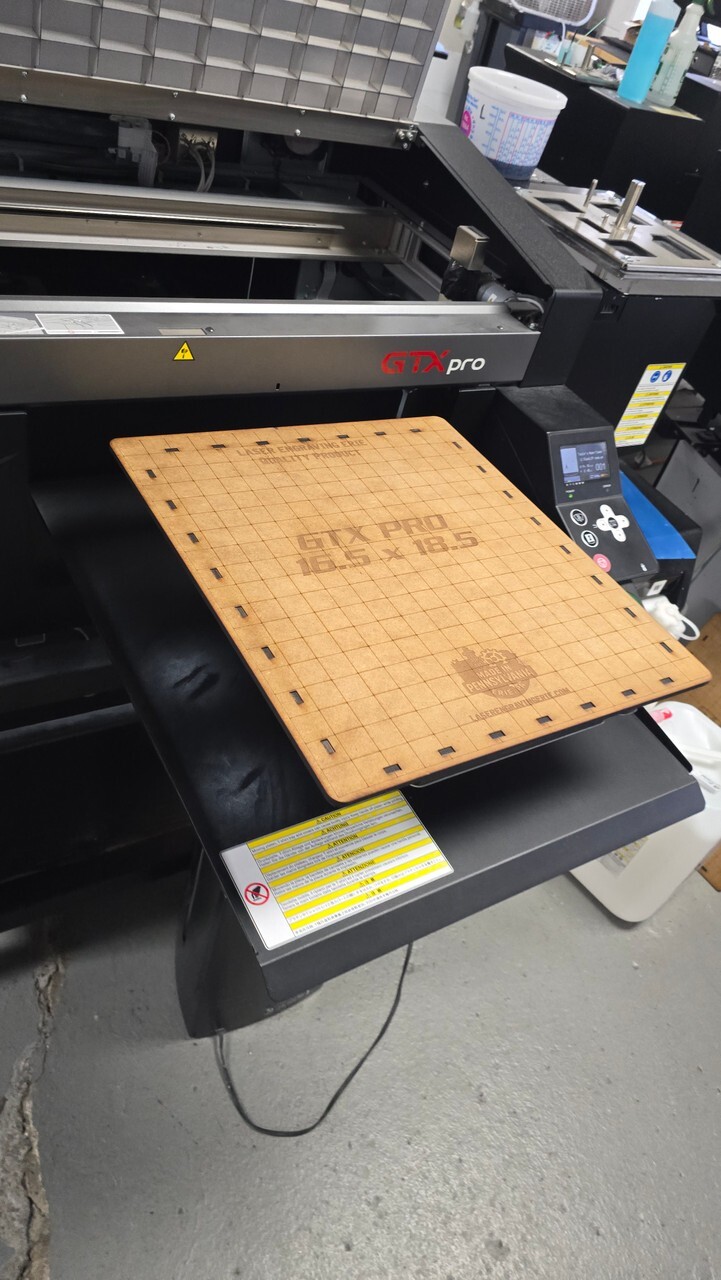 Large Brother GTX DTG Platen Pallet – 16.5″ x 18.5″ for oversized prints