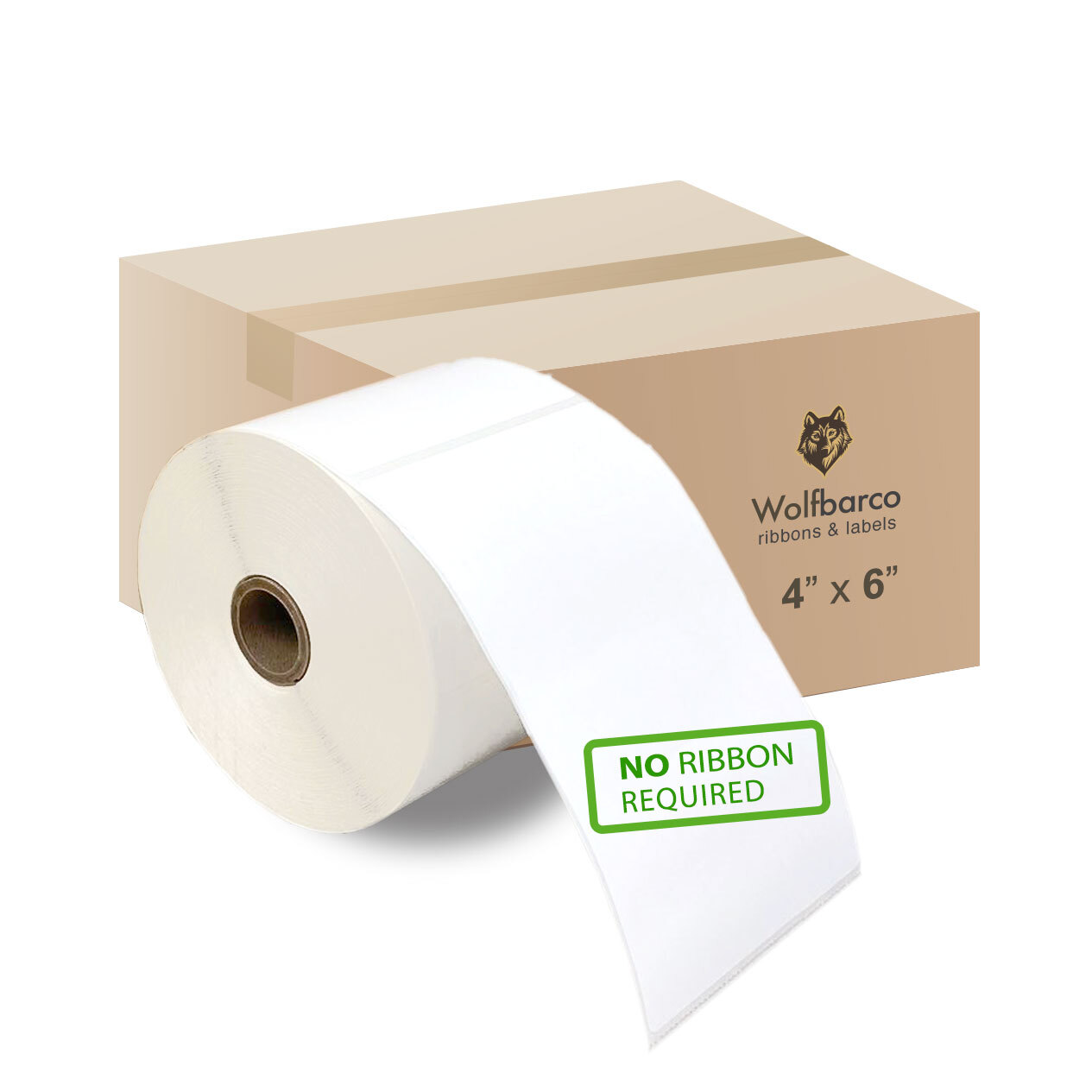 4″x6″ Direct Thermal Shipping Labels 250/Roll For Zebra Eltron LP2844 ZP450 UPS
