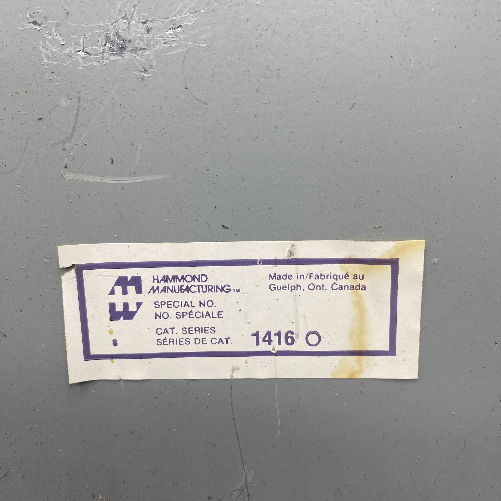 Adtech Power AP Brute 1 Power Supply w/ Mallory CGS Capacitor Hammond 1416 ✅