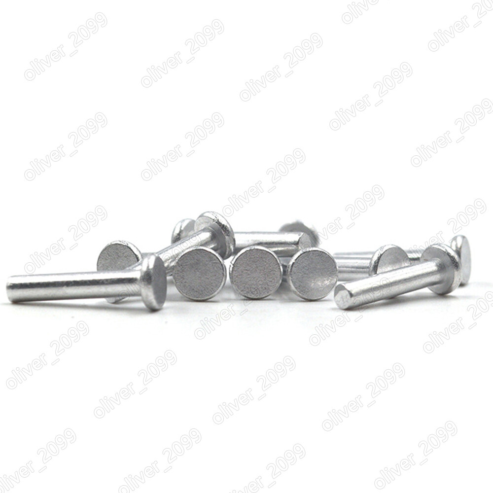 Aluminum 6061 Flat Head Rivets M3 M4 M5 M6