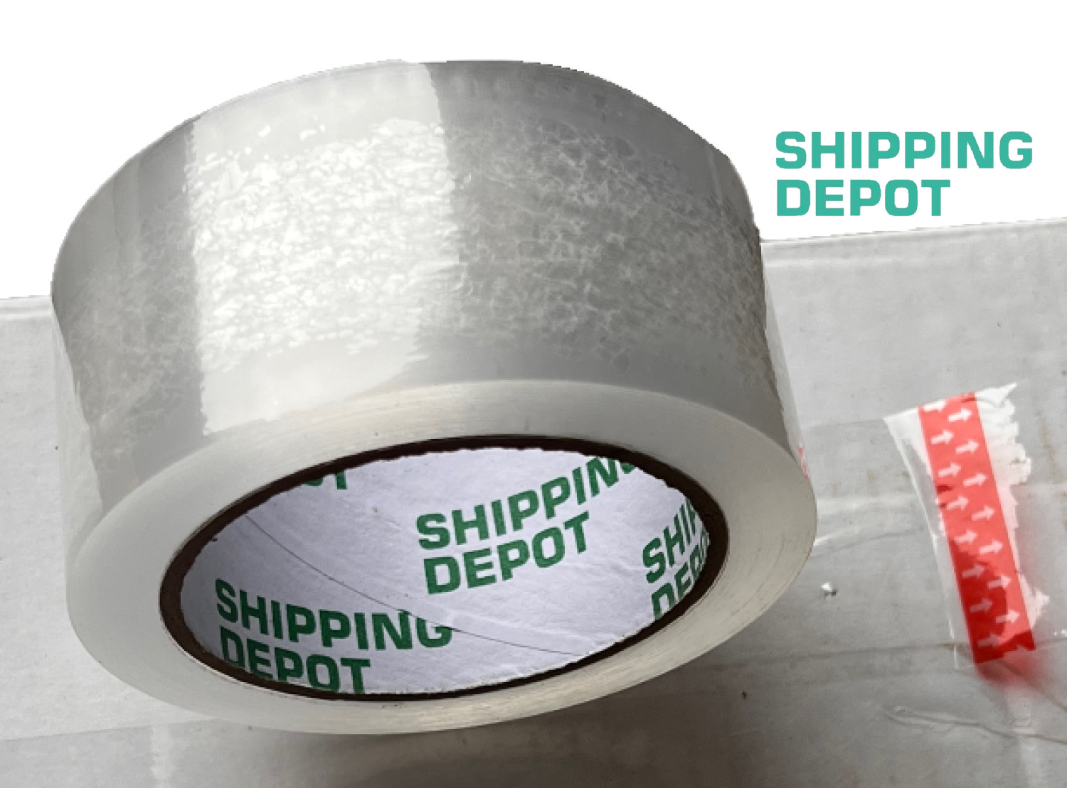 6 Rolls of Shipping Depot Carton Box Sealing Clear Packing Tape 2″ x 110 Yds