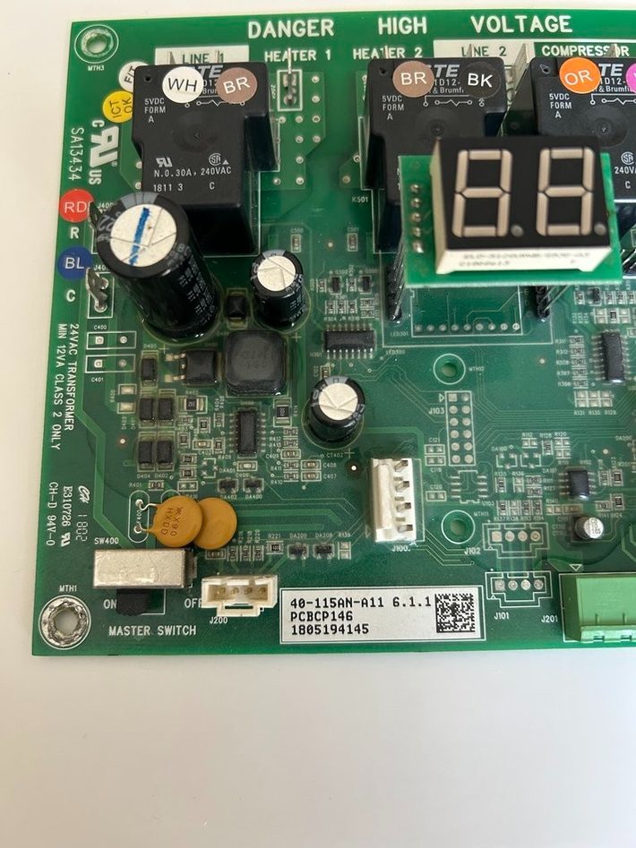 Amana PTAC Universal PC Circuit Control Board