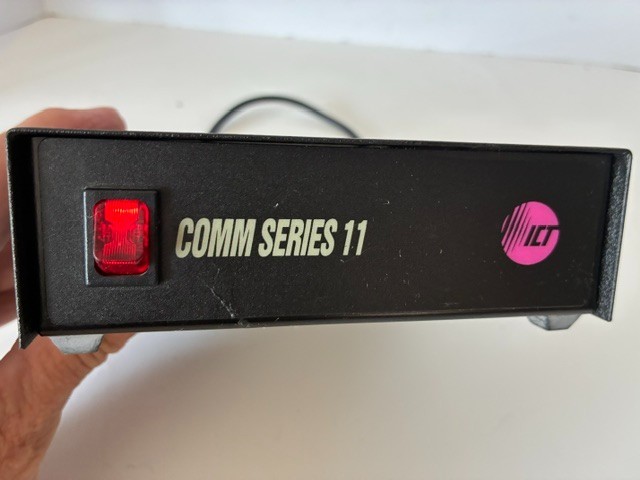 ICT Comm Series 11 Power Supply with Power Cord Model #ICT12012-11AX Tested-Read