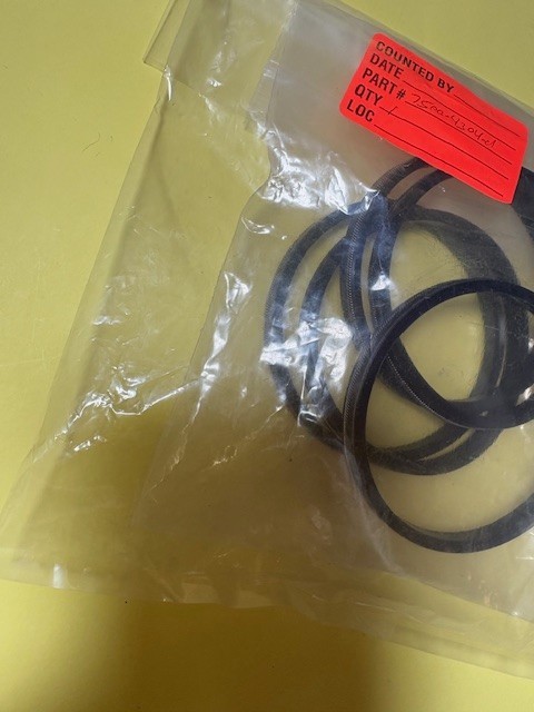 Lot of 5 , Asyst 7500-4304-01 ; Seal with Spring ; NEW Surplus