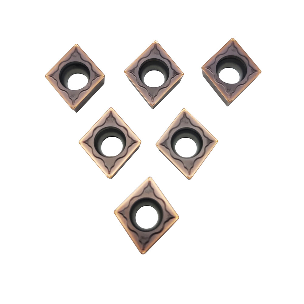 10pcs(1pack) ZCC.CT CCMT09T304-EM YBG205 CCMT3(2.5)1-EM Carbide Inserts