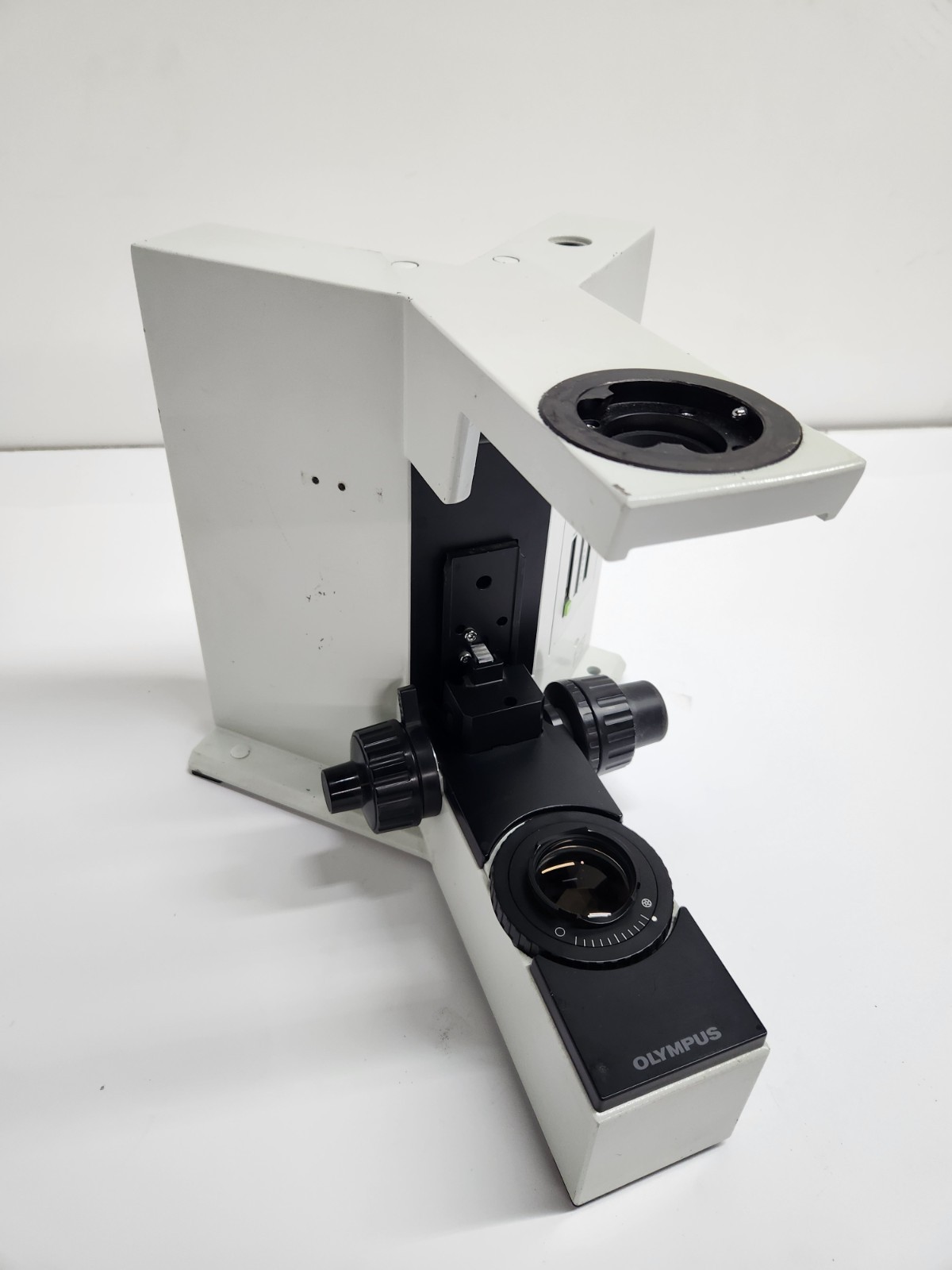 Olympus BX50F4 BX Microscope Body – Potentiometer Stem Broke Short – Works