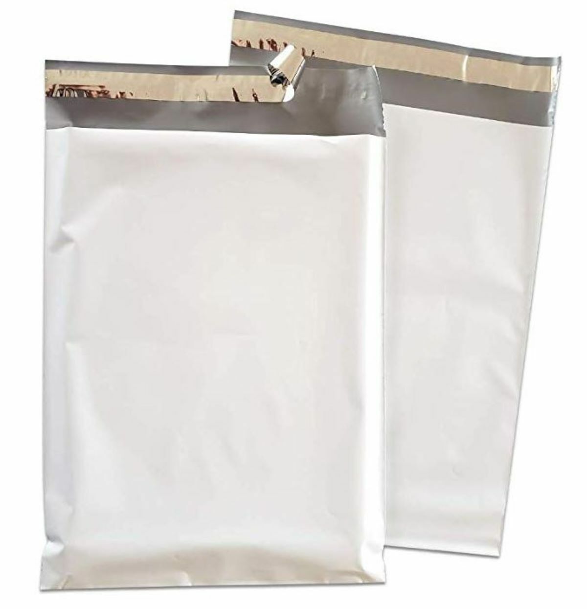 1(sample)-3,000 14×17 White Poly Mailers Self Sealing Shipping Bags 2mil