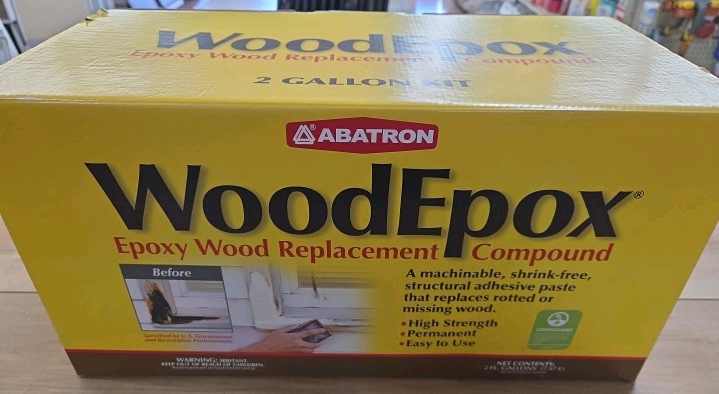 Abatron WoodEpox Epoxy Wood Replacement Compound (2 Gallons)