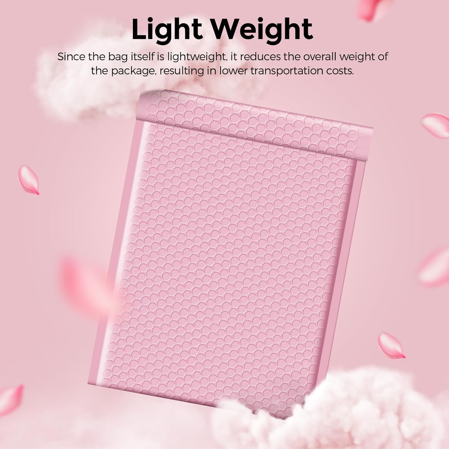 Large Bubble Mailers 10.5×16 250pc Padded Envelope 10.5×15 Poly Bubble Bags Pink