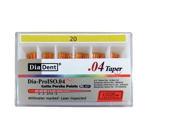 Diadent Gutta Percha Points 4% Free Shipping Worldwide