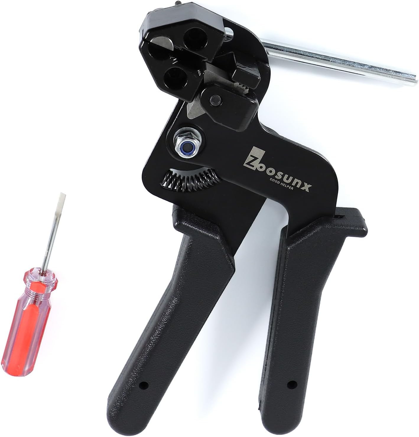 Metal Zip Tie Tool Stainless Steel Cable Tie Gun 12mm Heavy Duty