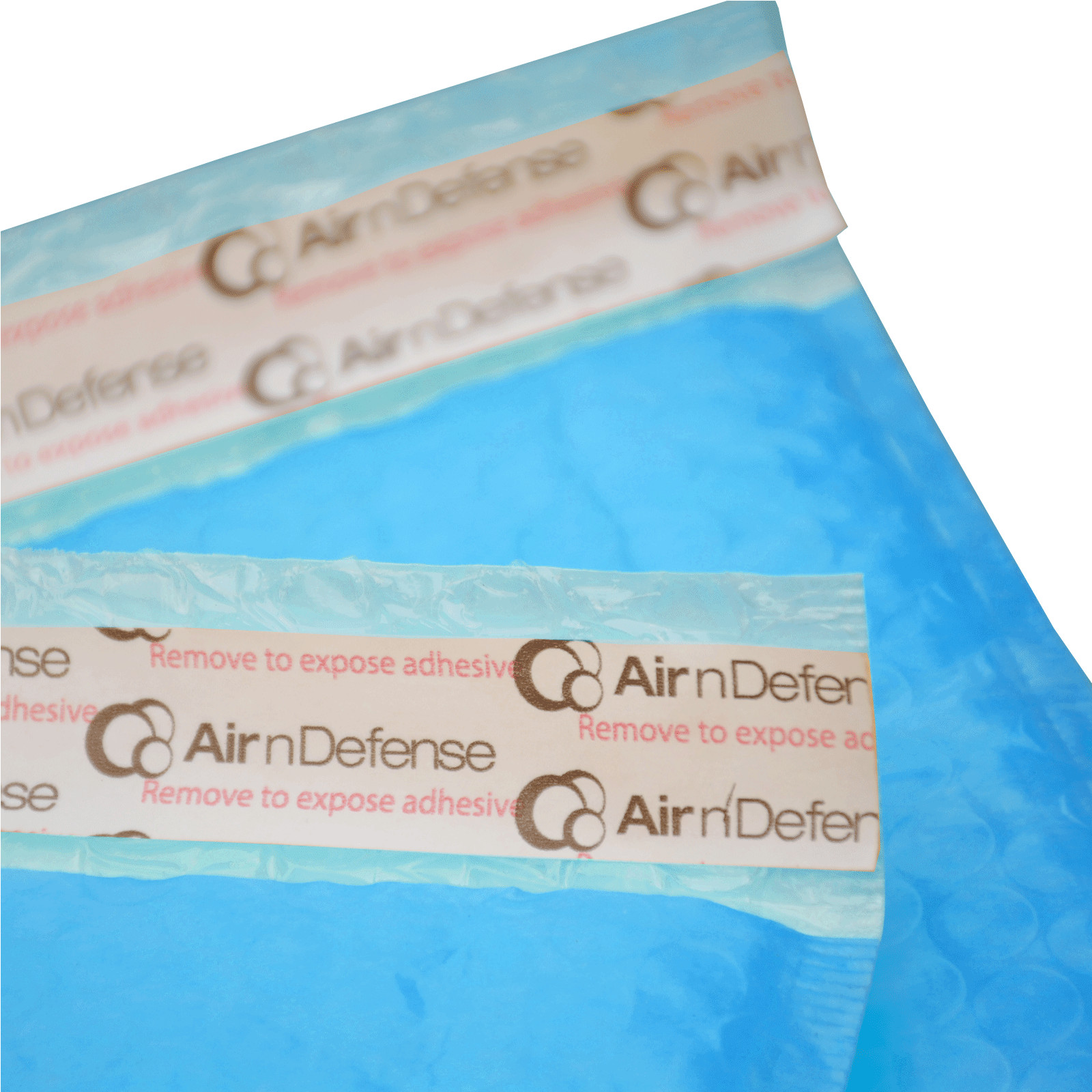 AirnDefense 200 #2 8.5X12″ Blue Poly Bubble Mailers Shipping Padded Envelope