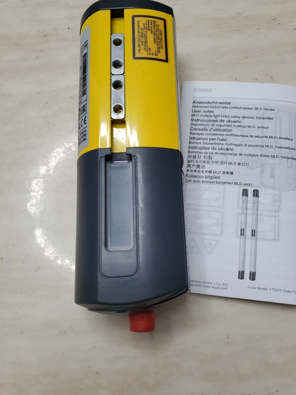LEUZE MLD500 T1L TRANSMITTER 70011657913 Brand new
