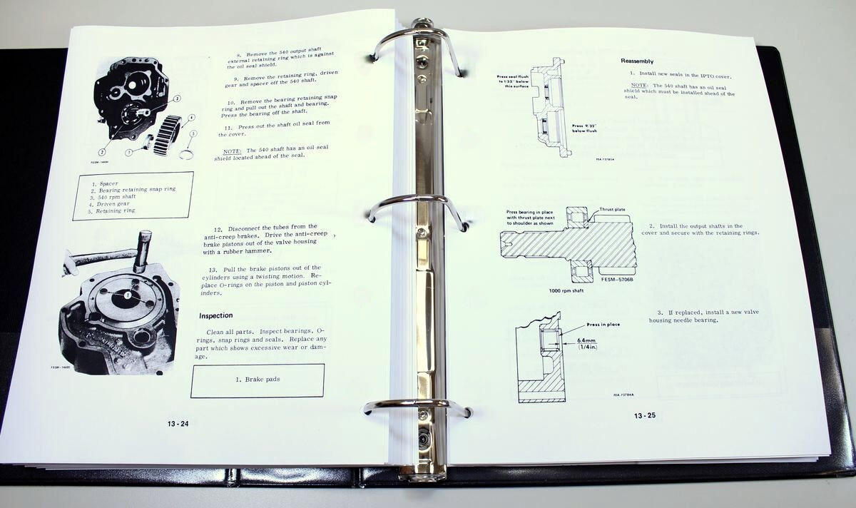 International 986 1086 1486 1586 Tractor Service Manual Workshop Repair Book IH