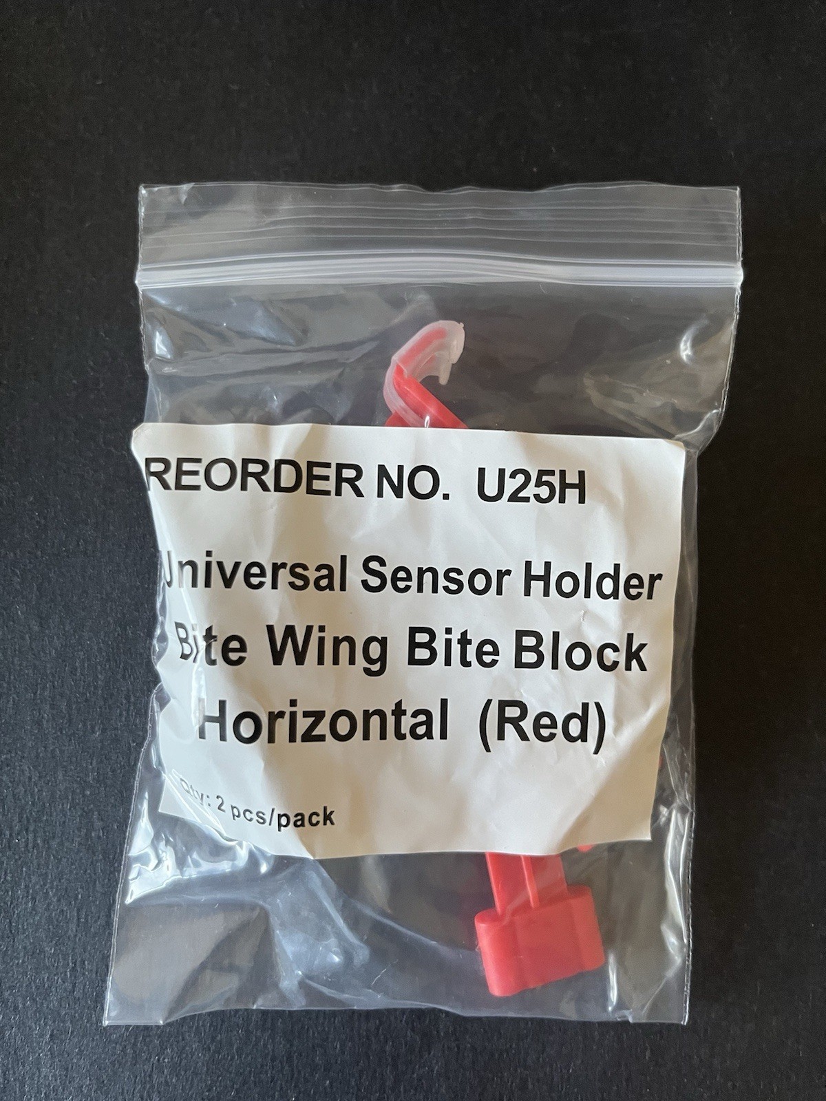 2/pk XRay Universal Digital Sensor Holder For Posterior Bitewing Horizontal