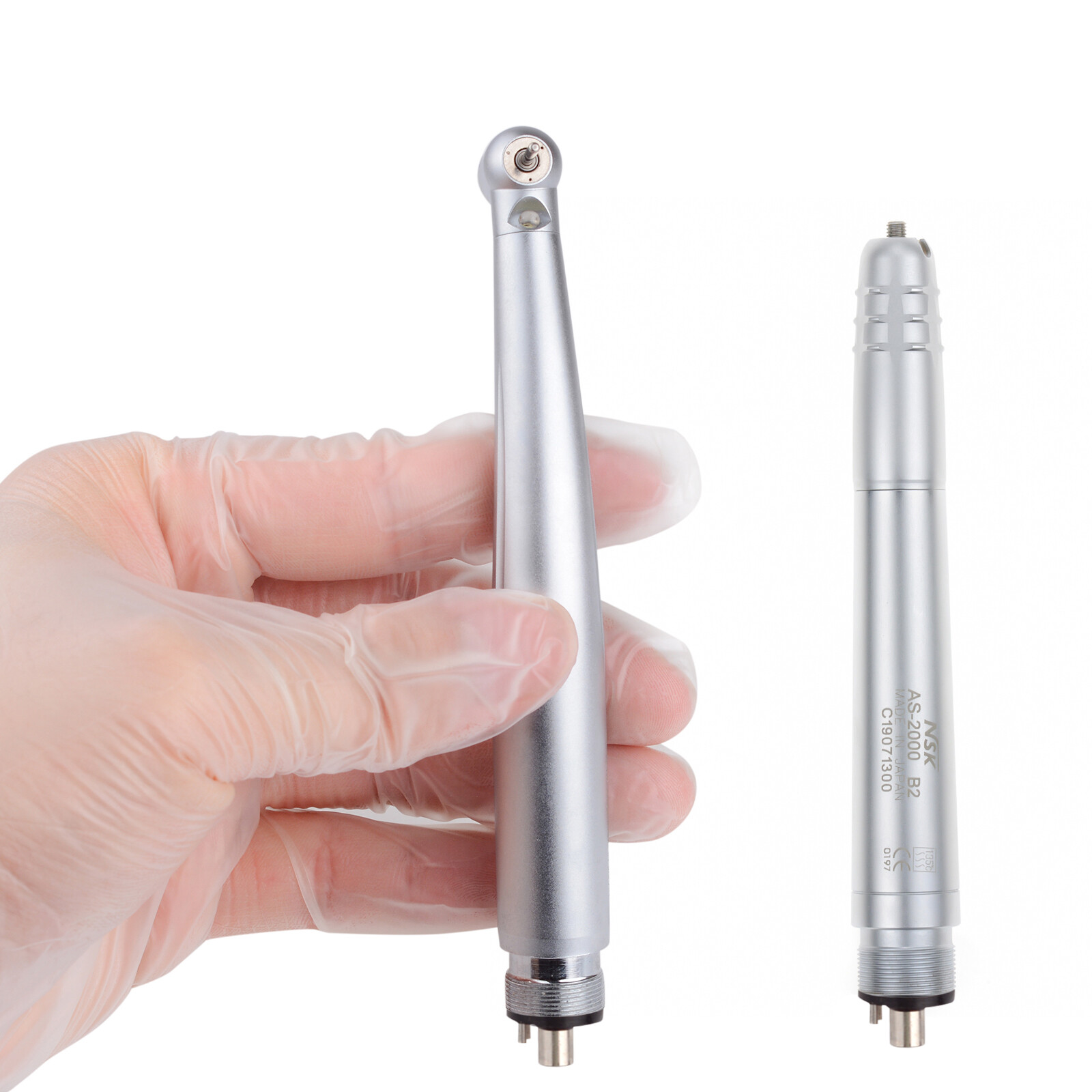 NSK Type Dental PANA MAX LED High Speed Handpiece+Air Scaler+EX203C Low Speed US