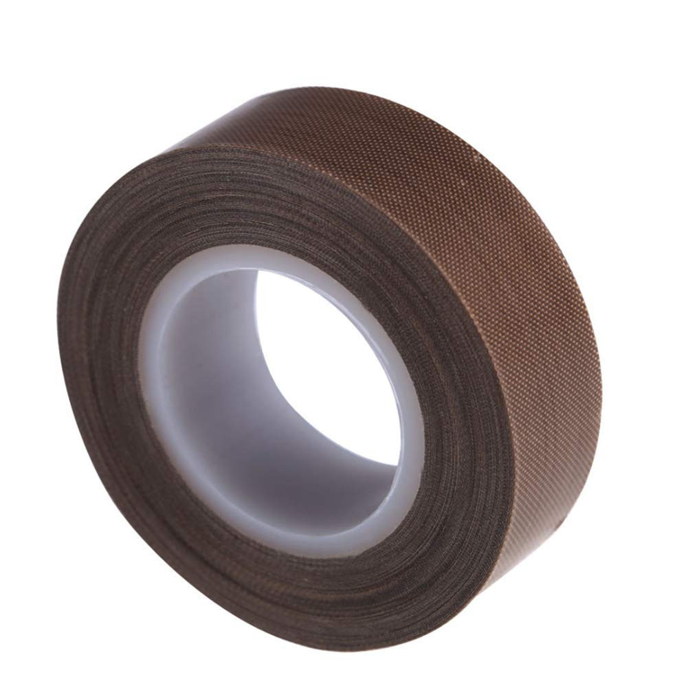PTFE Coated Fabric Teflon Tape High Heat Adhesive Brown