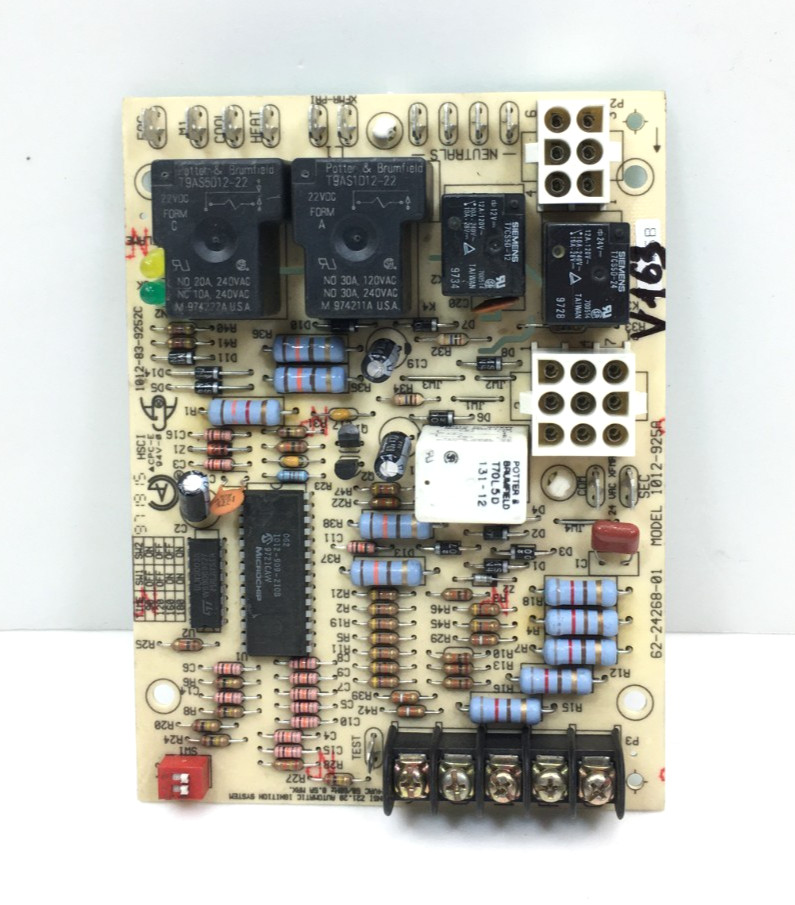 Rheem Ruud 62-24268-01 Furnace Control Circuit Board 1012-925A #V163