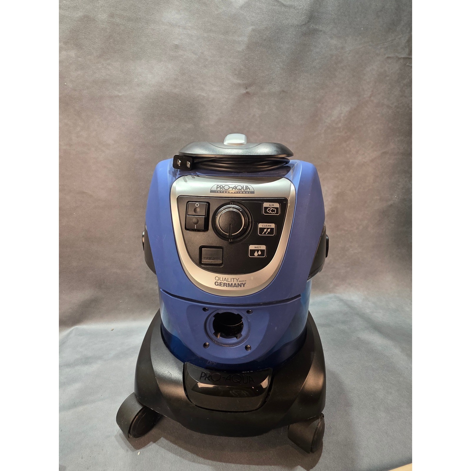 Pro-Aqua International A3 Water Filtration Vacuum Cleaner Blue Quality Germany