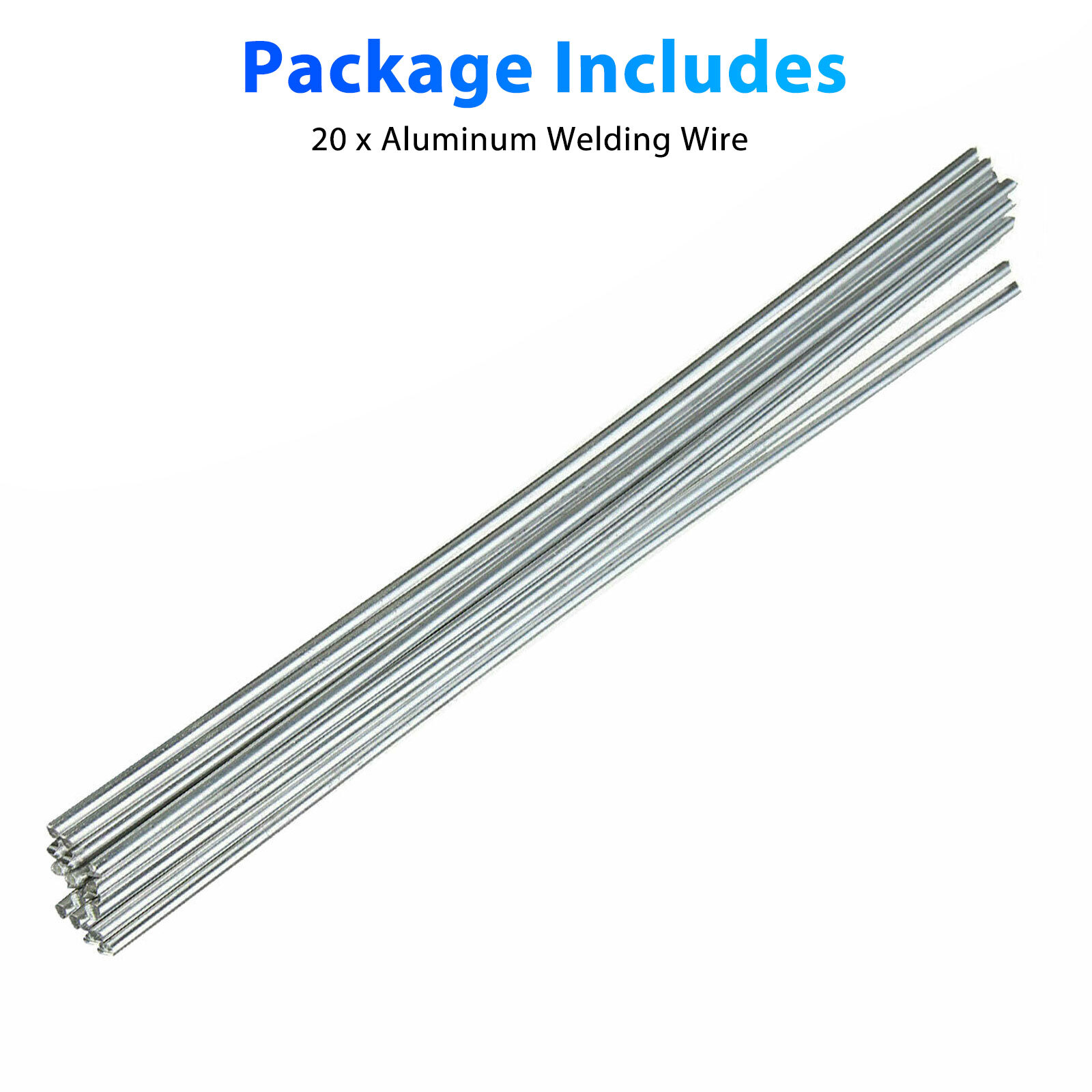Easy Melt Welding Rods Low Temperature Aluminum Wire Brazing 20pcs – 1.6mm*500mm