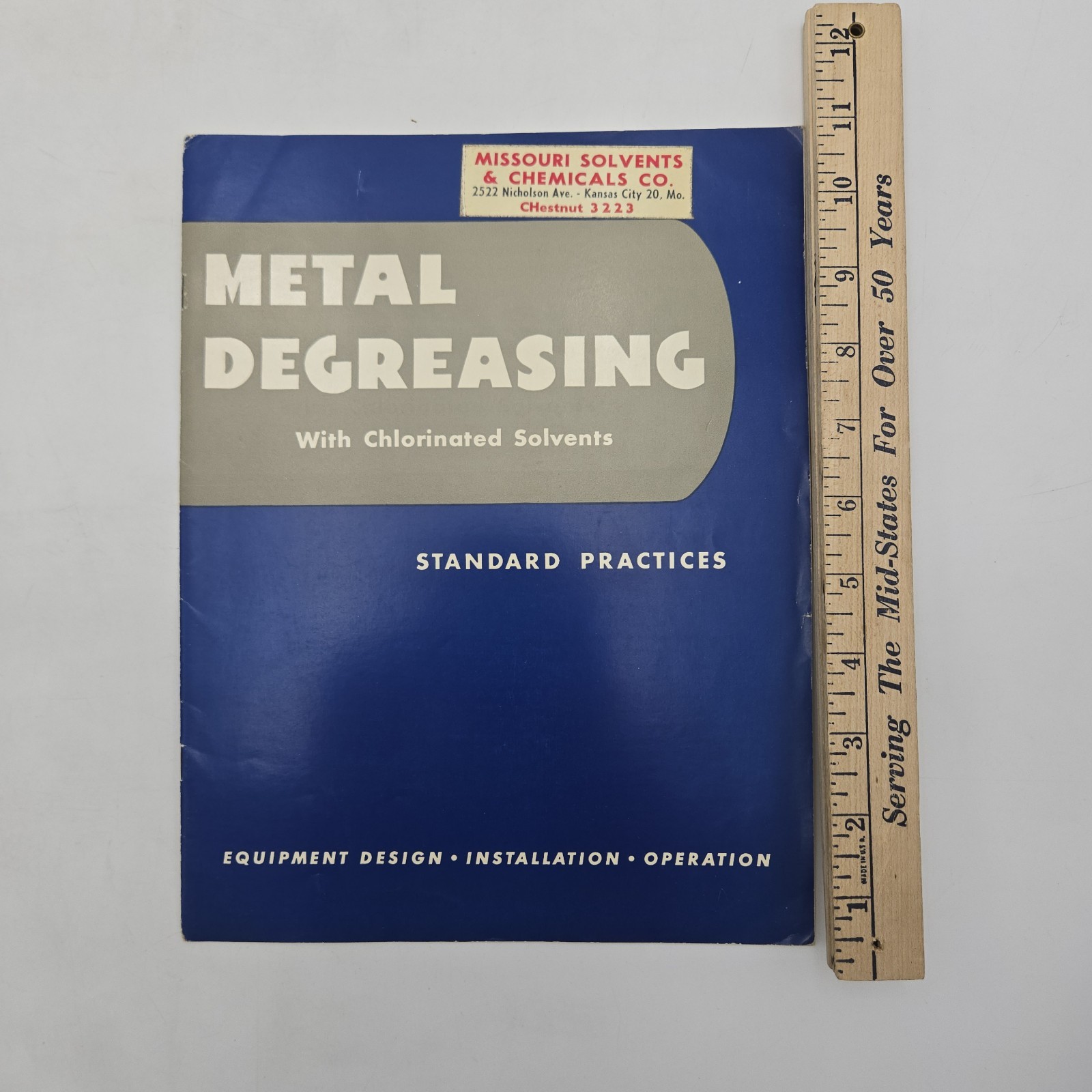 Metal Degreasing w/ Chlorinated Solvents: Standard Practices | DU PONT | Scarce