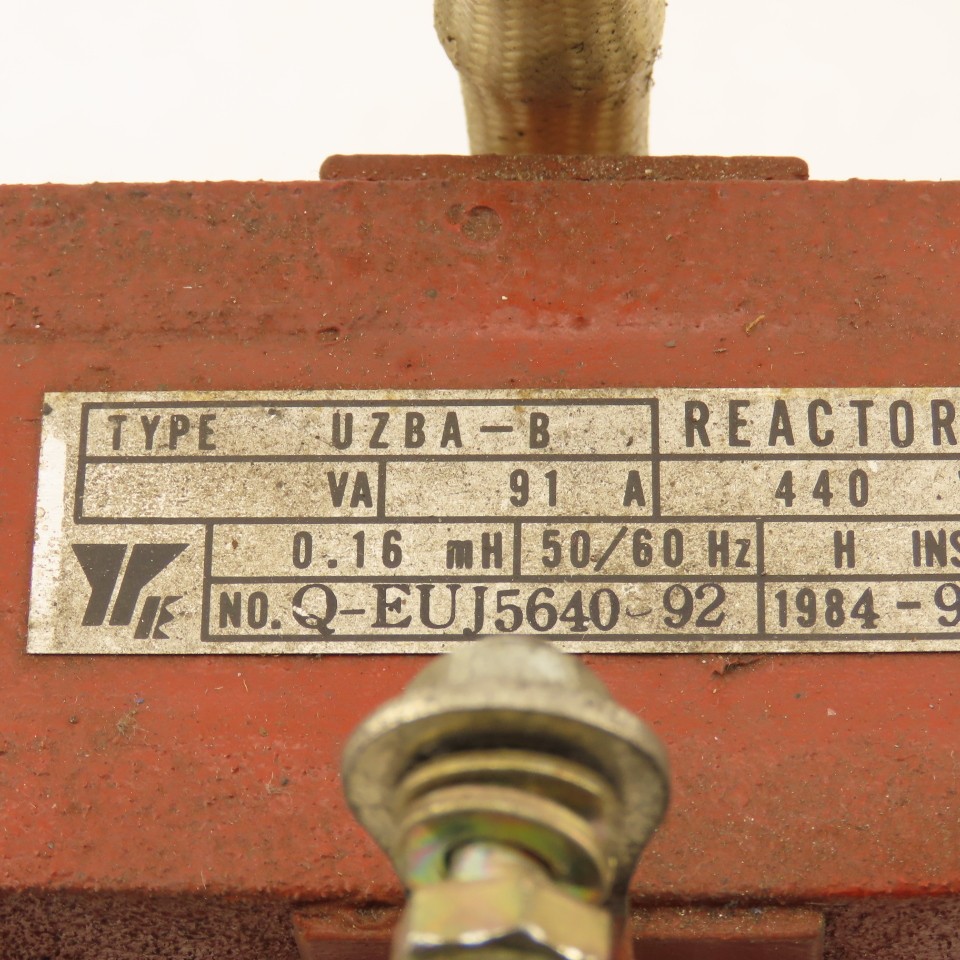 Yaskawa UZBA-B 91A 440V .61mH 50/60Hz Line Reactor