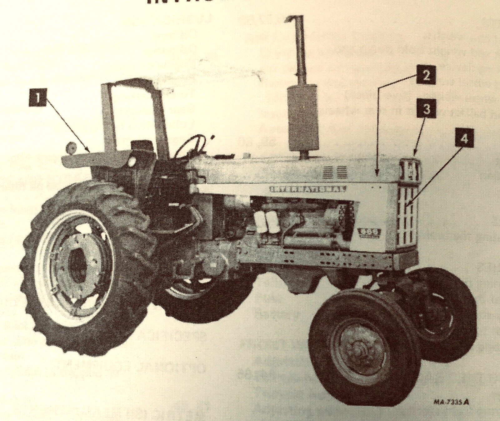 Farmall International 666 Tractor Operators Manual Owners Book Maintenance Book