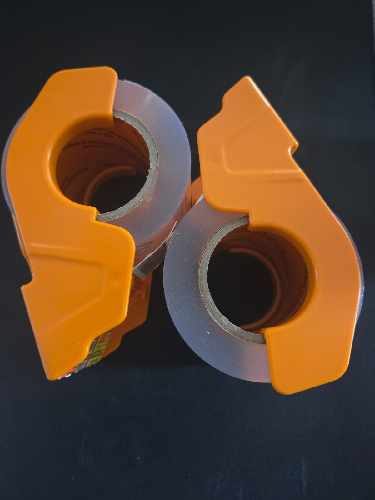 Gorilla Heavy Duty Packing Tape w Dispenser, 1.88″ x 25 yds., Clear, 2/Pack -NEW