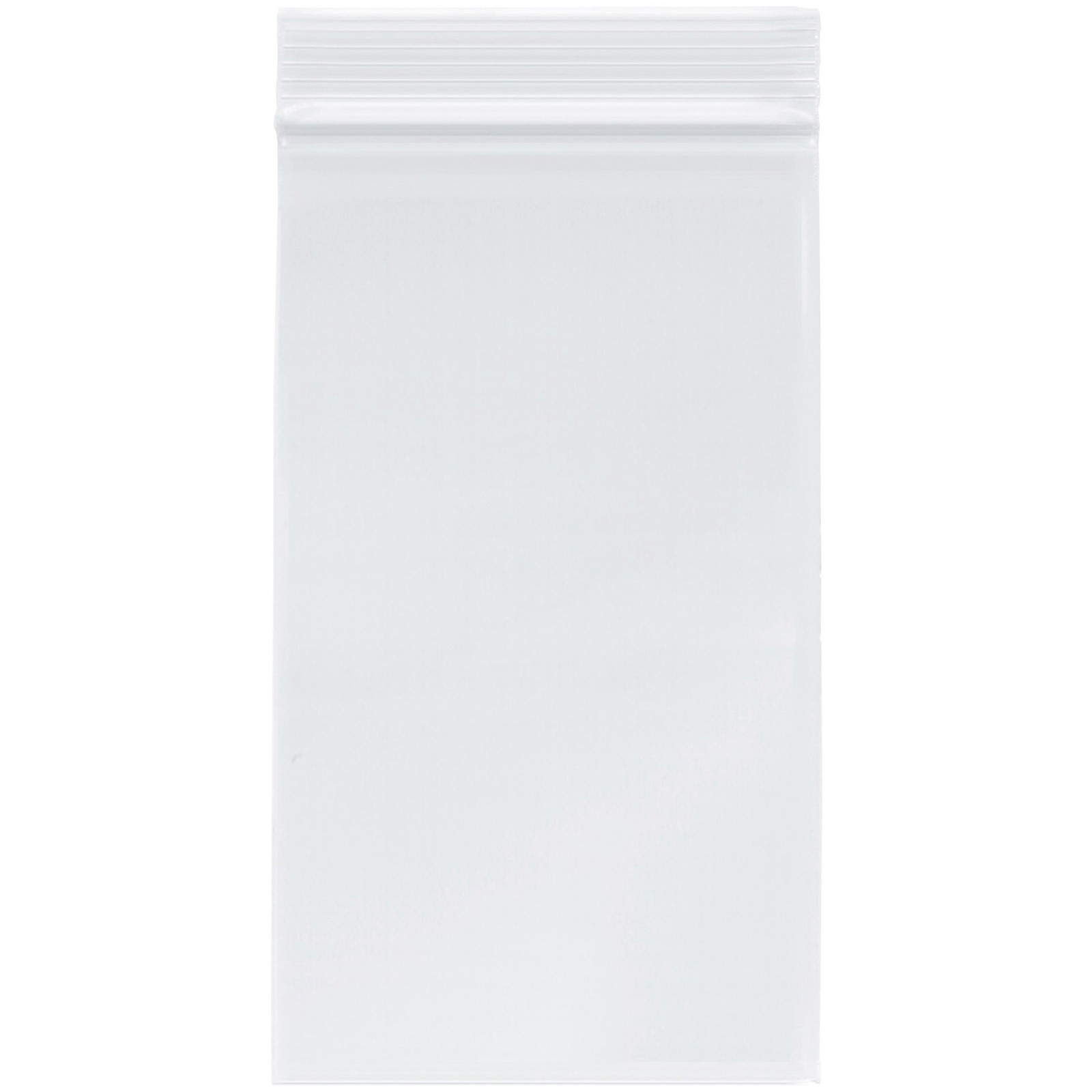 Plymor 4″ x 7″, 2 Mil Zipper Reclosable Plastic Bags