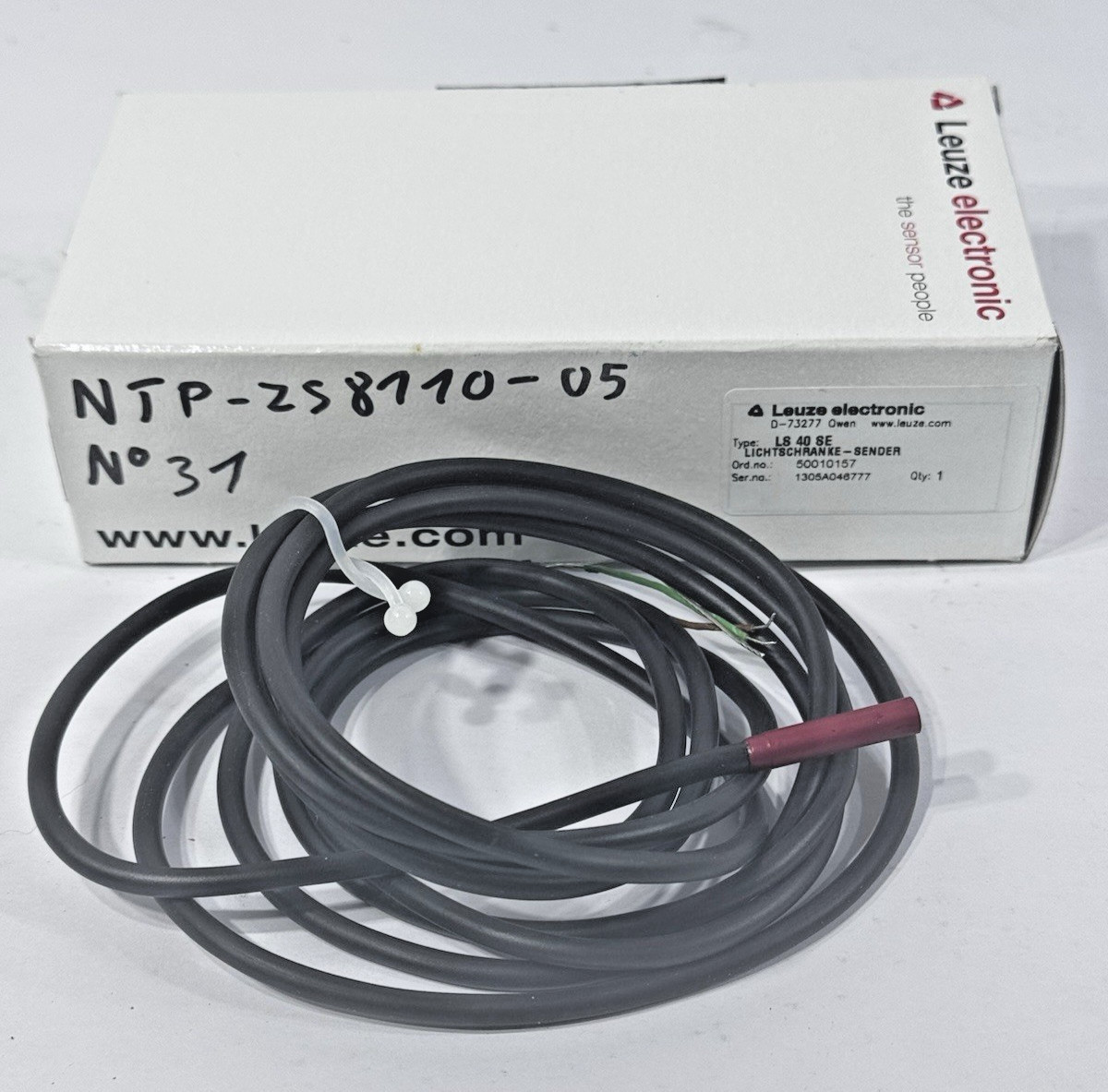 Leuze Electronic LS 40 SE / LS40SE Mini Throughbeam Photoelectric Sensor Sender
