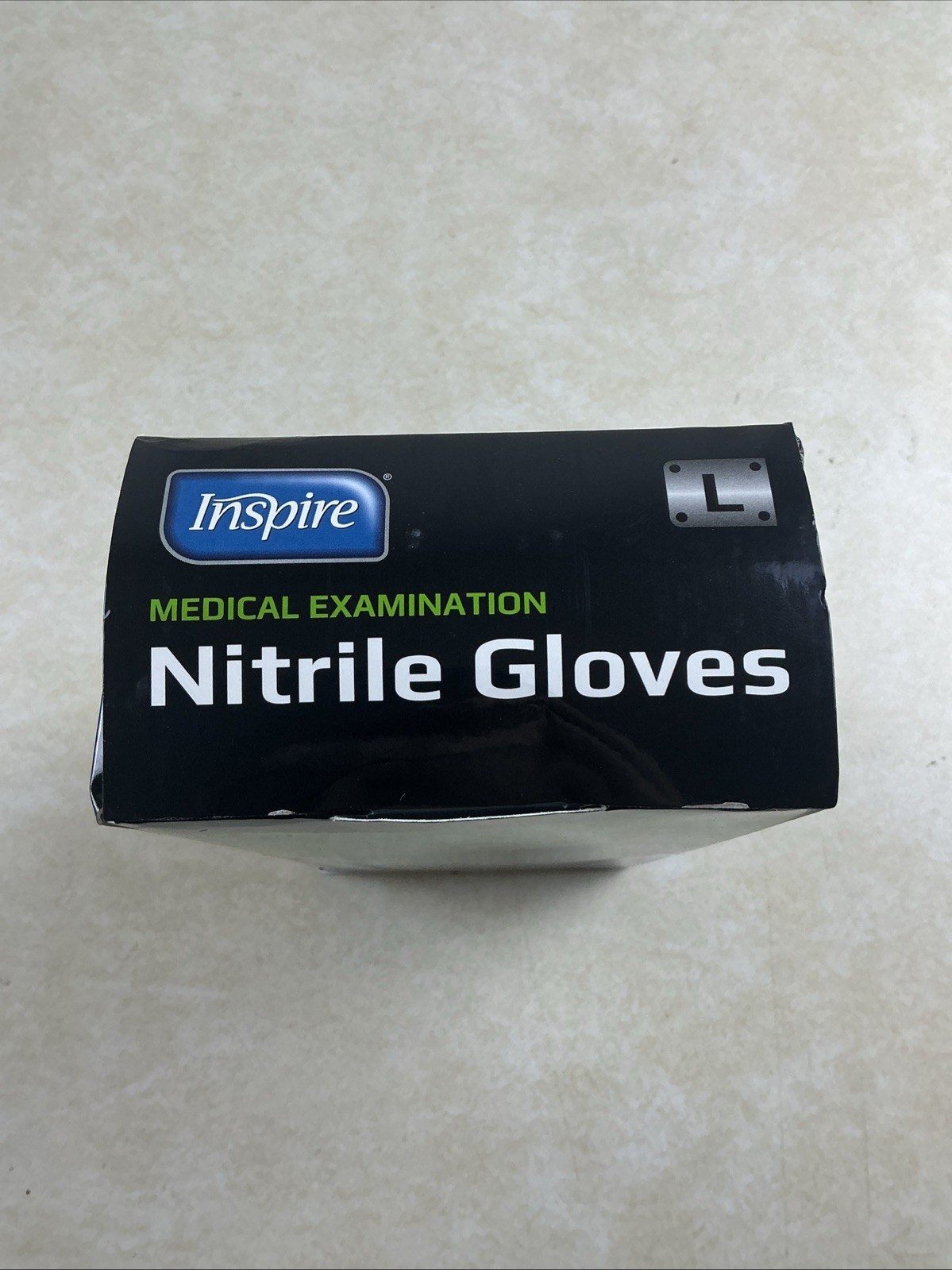 Inspire Black Nitrile Gloves HEAVY DUTY 6 Mil Nitrile Chemical Resistant Medi…