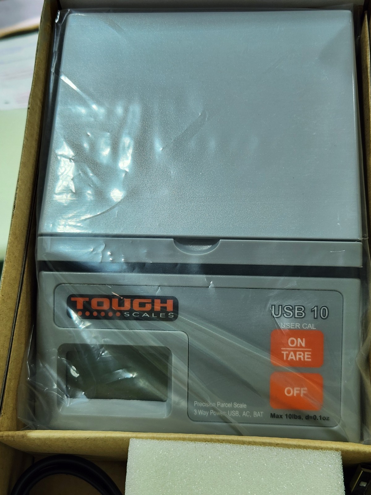Brand New USPS TOUGH Digital 10 Pound Scale PC Connect