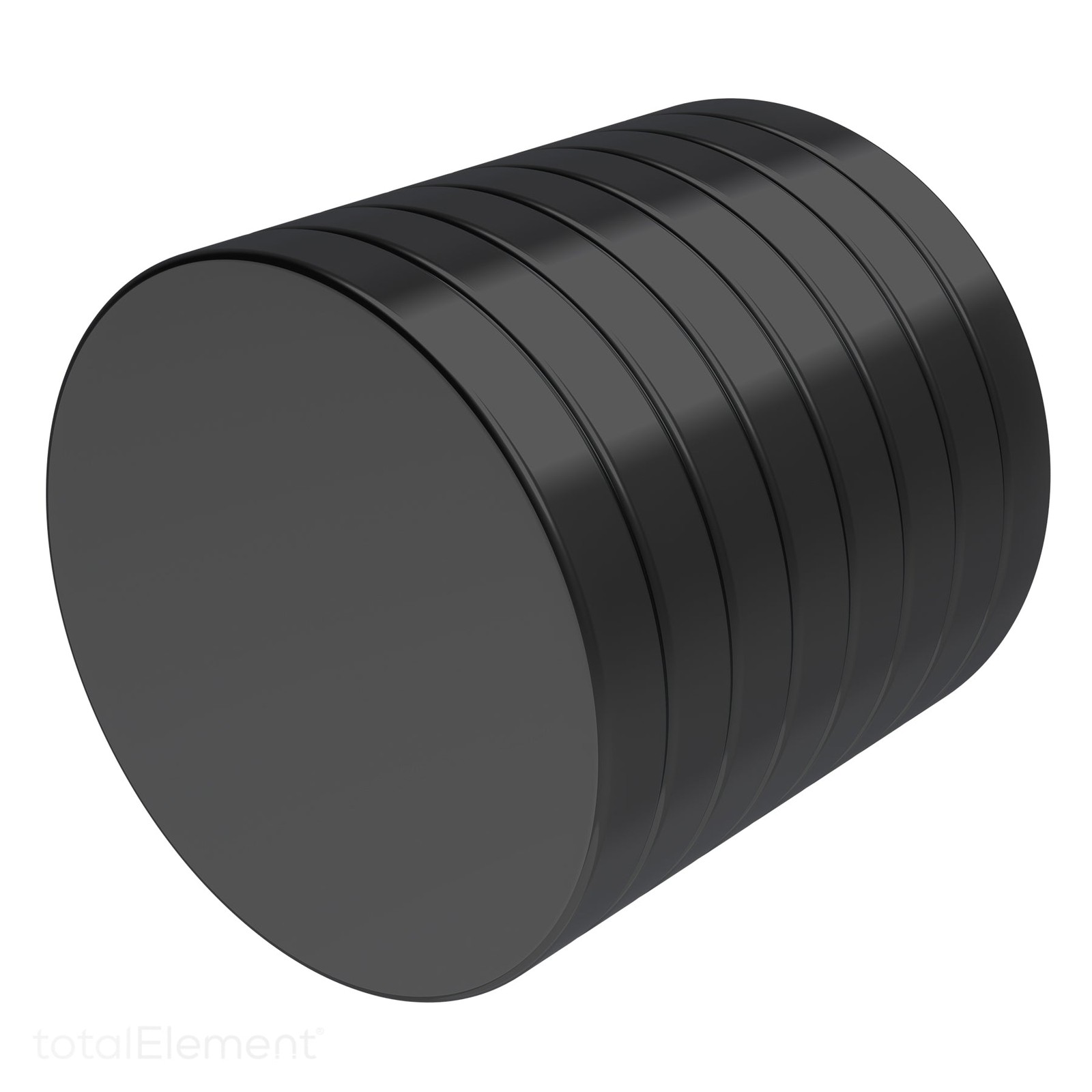 1 x 1/8 Inch Strong Neodymium Rare Earth Disc Magnets N52 with Epoxy (8 Pack)