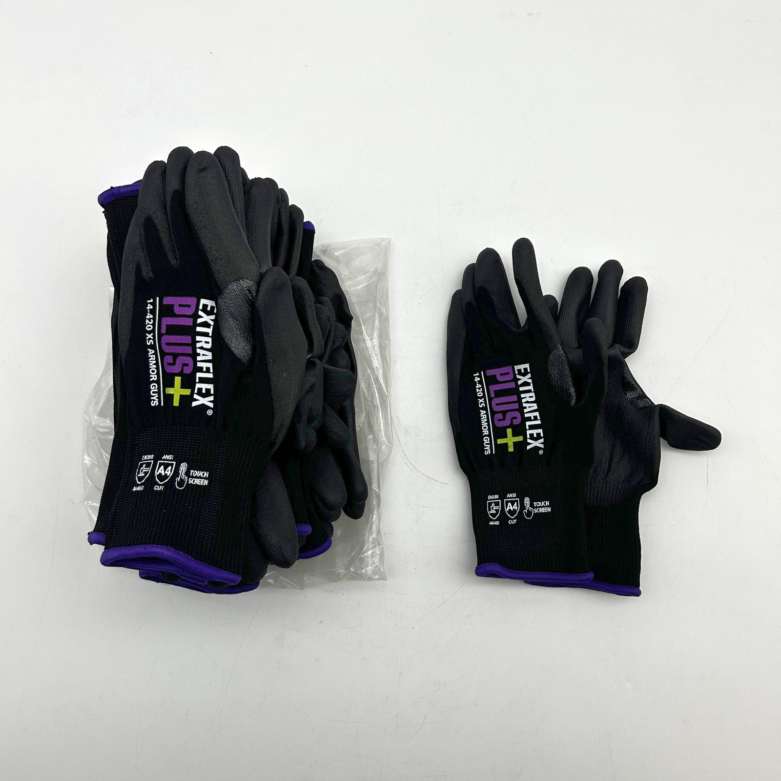 Armor Guys 14-420 Cut Resistant Glove Sz XS Extra Small 18GA Extraflex+ 12 Pairs