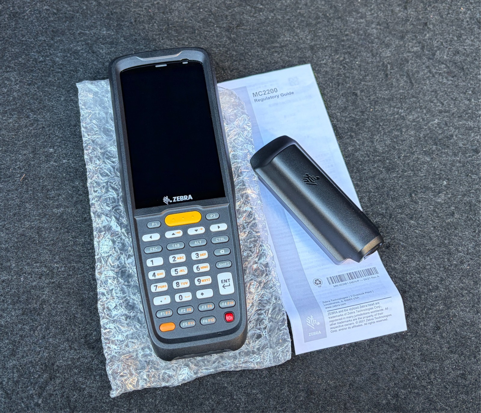 Zebra MC2200 SE4100 2GB 16GB Android Mobile Computer Scanner MC220J-2A3S2NA