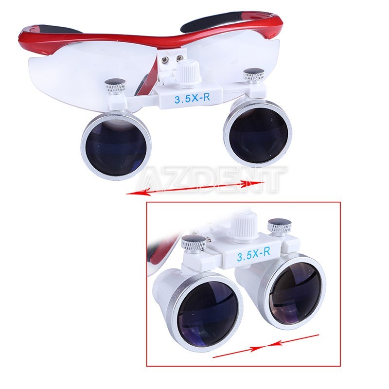 AZDENT Dental 3.5X Surgical Magnifier Medical Magnifying Binocular Loupes