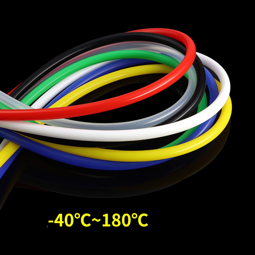 3mm – 10mm ID x 5mm – 12mm OD Food Grade Flexible Silicone Tubing High Temp Hose