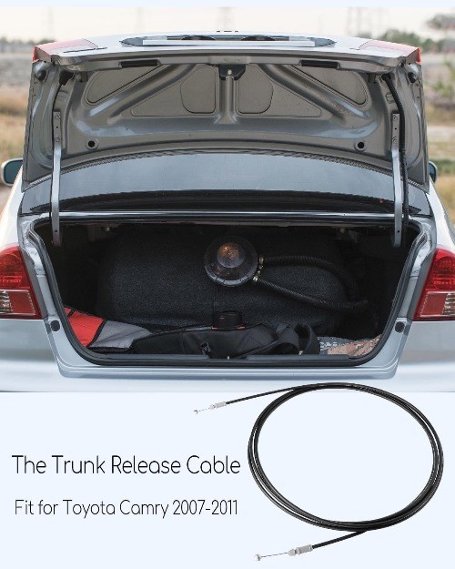 Trunk Latch Release Cable Replace Fit for Camry 2007 2008 2009 2010 2011, Luggag