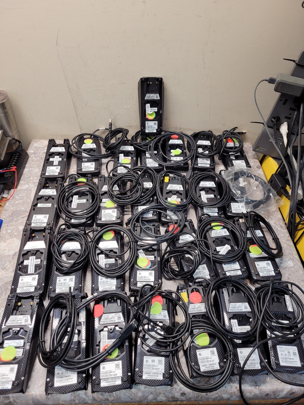 29x Ingenico Lane/3000 CL /ETH Pin-Pad Credit Card Terminals w/ USB Cords