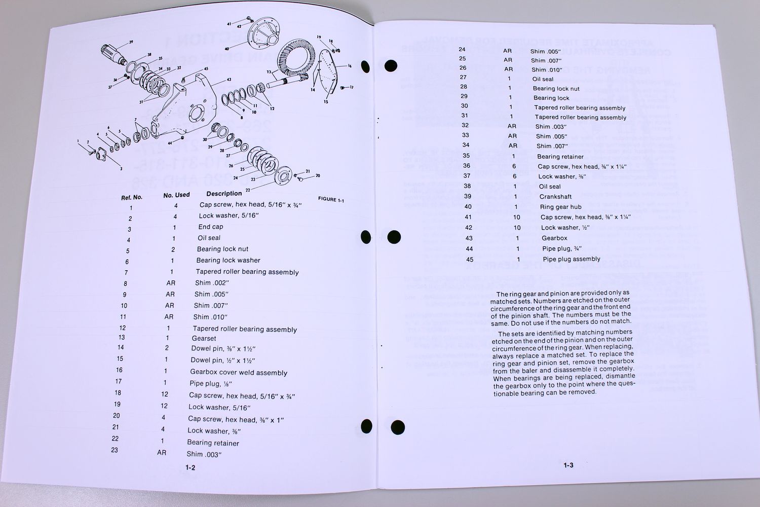 Sperry New Holland Square Baler Service Manual 1283 1290 1425 1426 Balers Repair