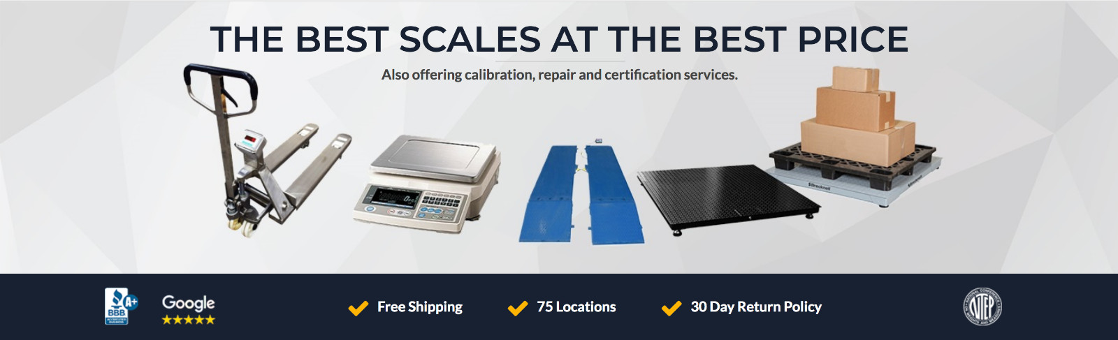 2,000 LB x 0.5 LB NTEP Optima 4′ x 4′ Floor, Pallet Scale