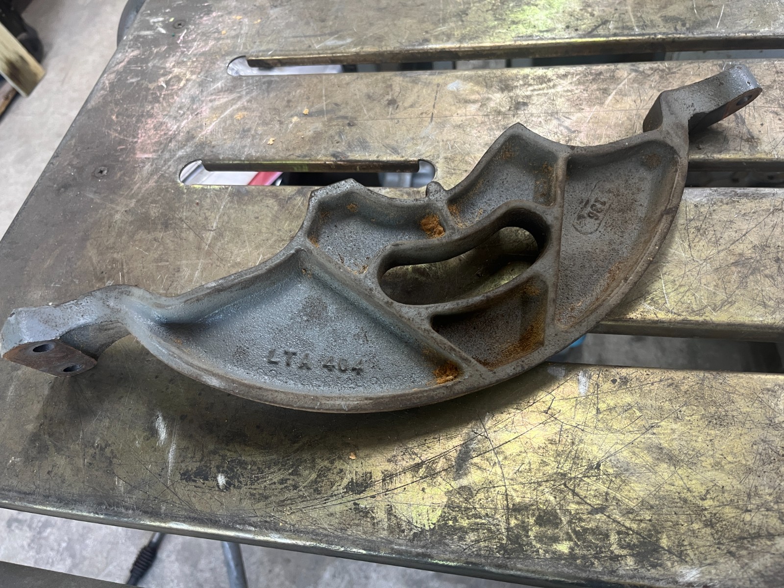 Delta Unisaw Rear Trunnion Bracket LTA 404