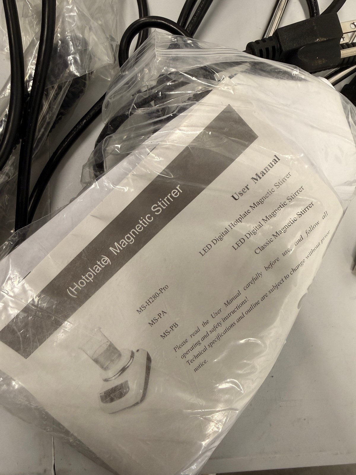 ONiLAB 280C 5 inch LED Digital Hotplate Magnetic Stirrer (Multiple Available)