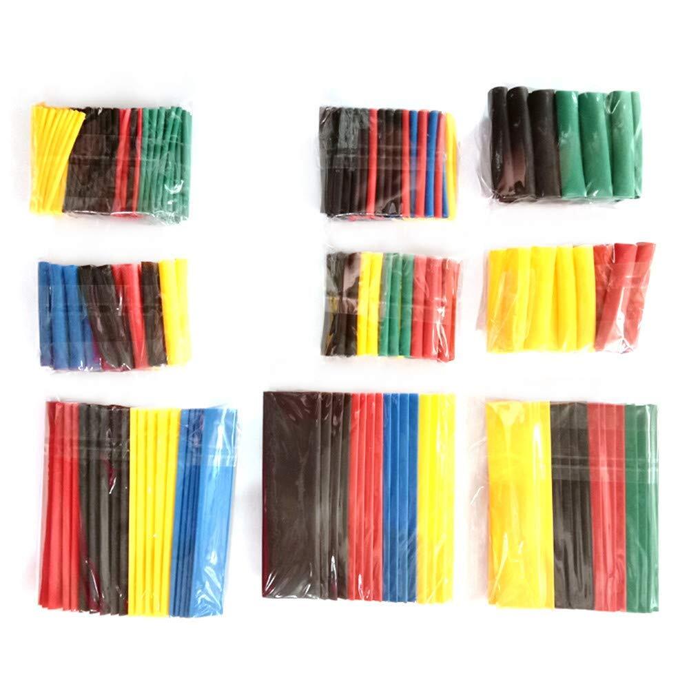 328pcs Multicolor Heat Shrink Tubing Electrical Wire Insulation Cable Sleeve Kit