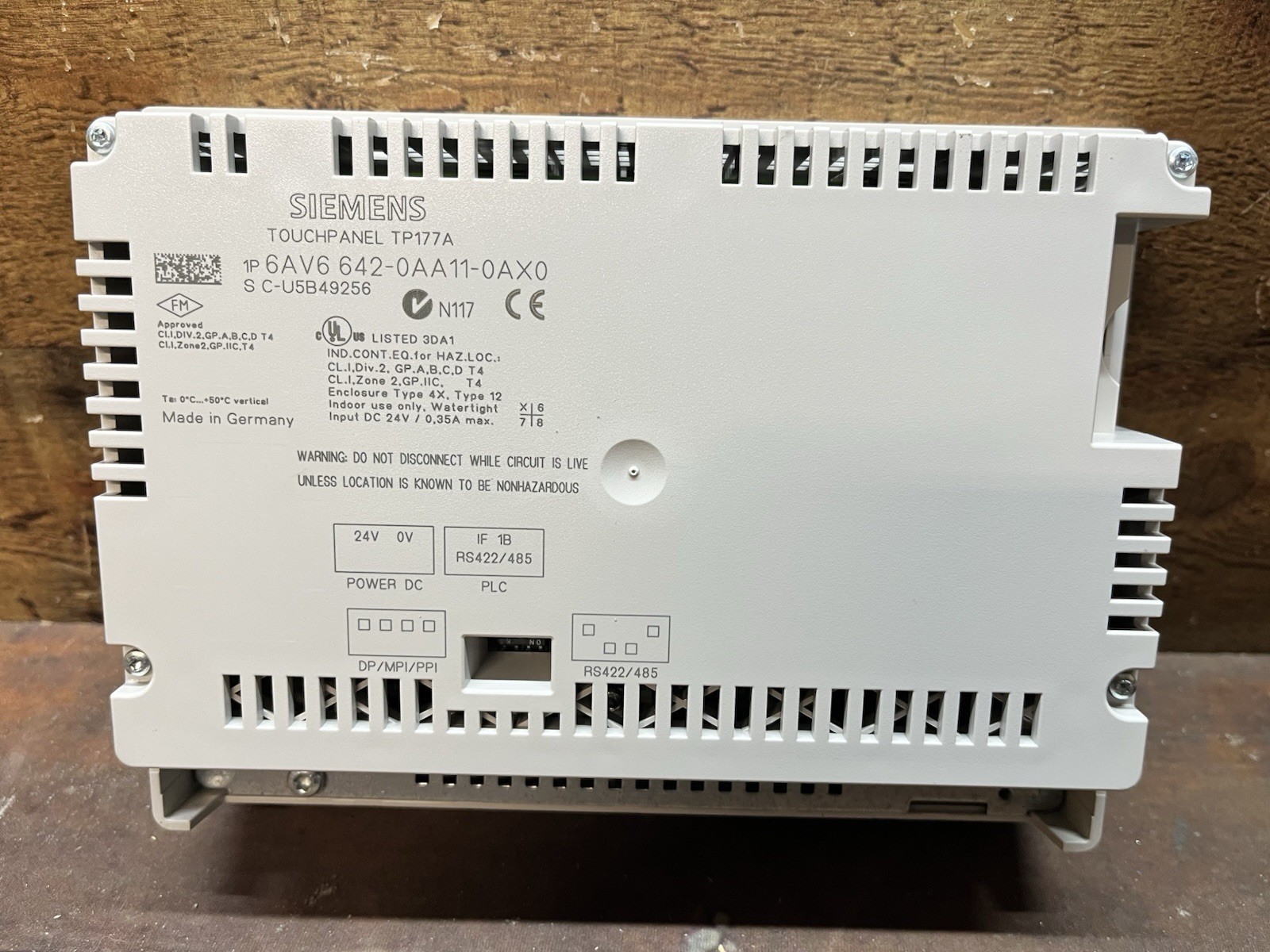 Siemens HMI 6AV6642-0AA11-0AX0 TOUCH PANEL 177A 6AV6 642-0AA11-0AX0 US Seller SC