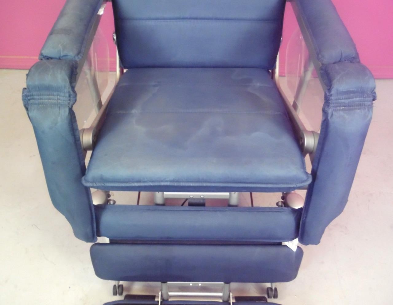 Barton Convertible Bariatric Transport Stretcher Transfer Wheeled Recline Chair